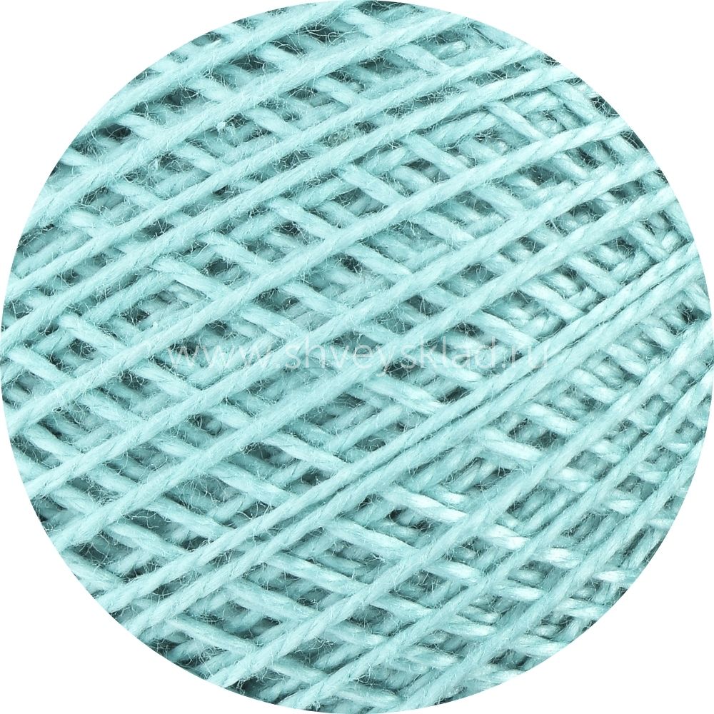 Пряжа ПНК им.Кирова Ирис / уп.20 мот. по 25 г, 150м, 3506 серовато-нефритовый