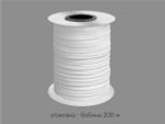 Молния рулонная витая (спираль) Т3 (3 мм) УСИЛЕННАЯ, НА БОБИНЕ, S-501 белая (цв.SBS) / кор. 1200 метров