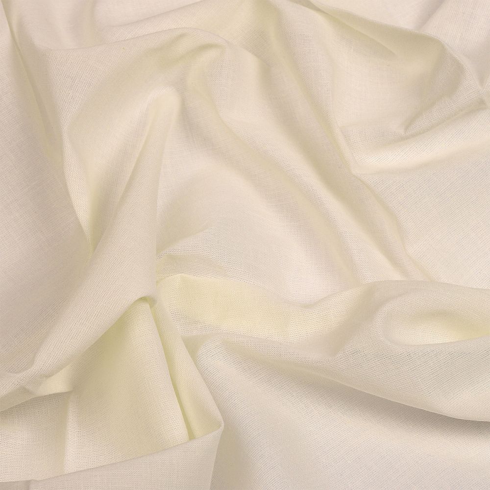 Батист 72 г/м², 150 см / 1 метр, TBY.Bt.03.1, цв.молочный