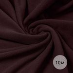 Флис 2-сторонний 190 г/м², 150 см / 10 метров, N-TBY-0059-088, цв.S088 коричневый