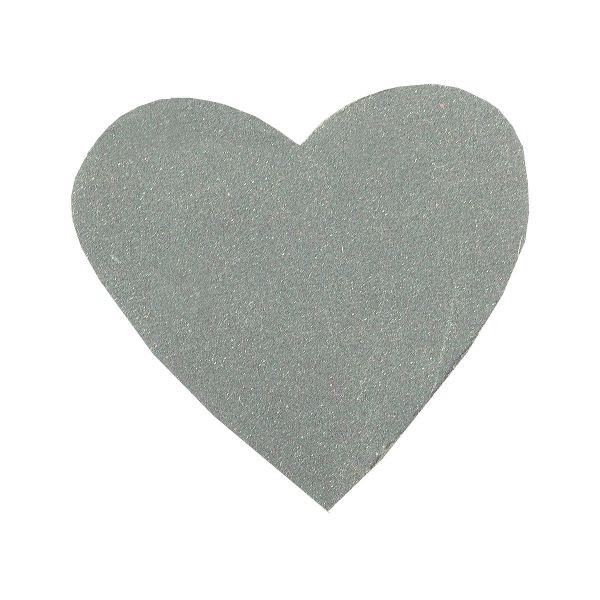 Термоаппликация светоотражающая №5, 10 шт, Сердечко 2.7х2.5 см, Blitz