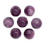 Бусины из смолы, имитация камня 11 мм, 10 шт в упак, чароит /TOS/