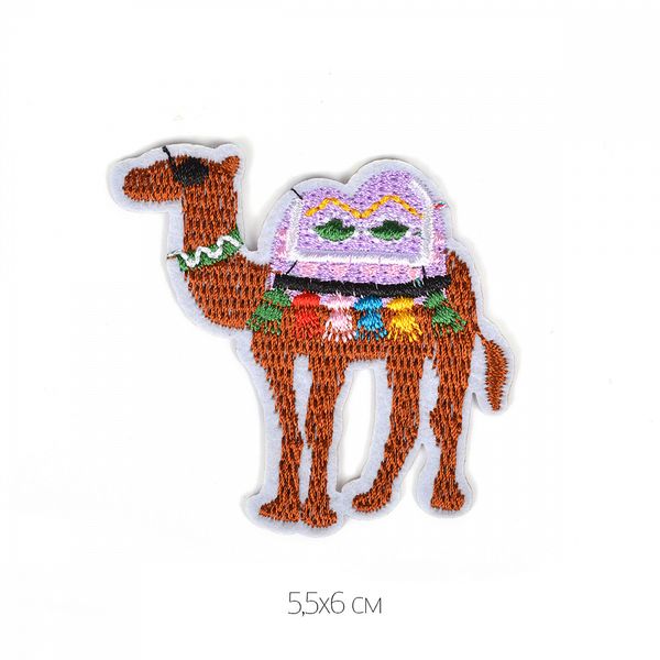 Термоаппликация Верблюд 6см, 10 шт