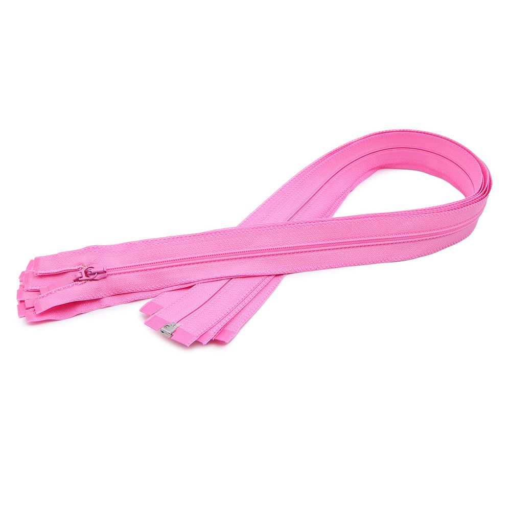 Молния спираль (витая) Arta Т5 (5 мм) 1 зам., разъем., 60 см, цв. 515 розовый, уп.5 шт