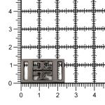 Украшение пришивное 10 мм, металл, олово (черный никель), МТ_1817, 12 шт