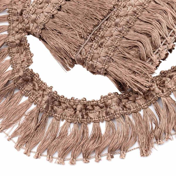 Бахрома отделочная 75.0 мм / 10 метров, с кистями, (107), 2035