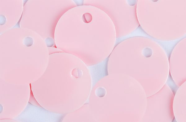 Пайетки Zlatka россыпью ZF-11/1 8 мм, 50 г (5х10 г), №061 бл. персиковый