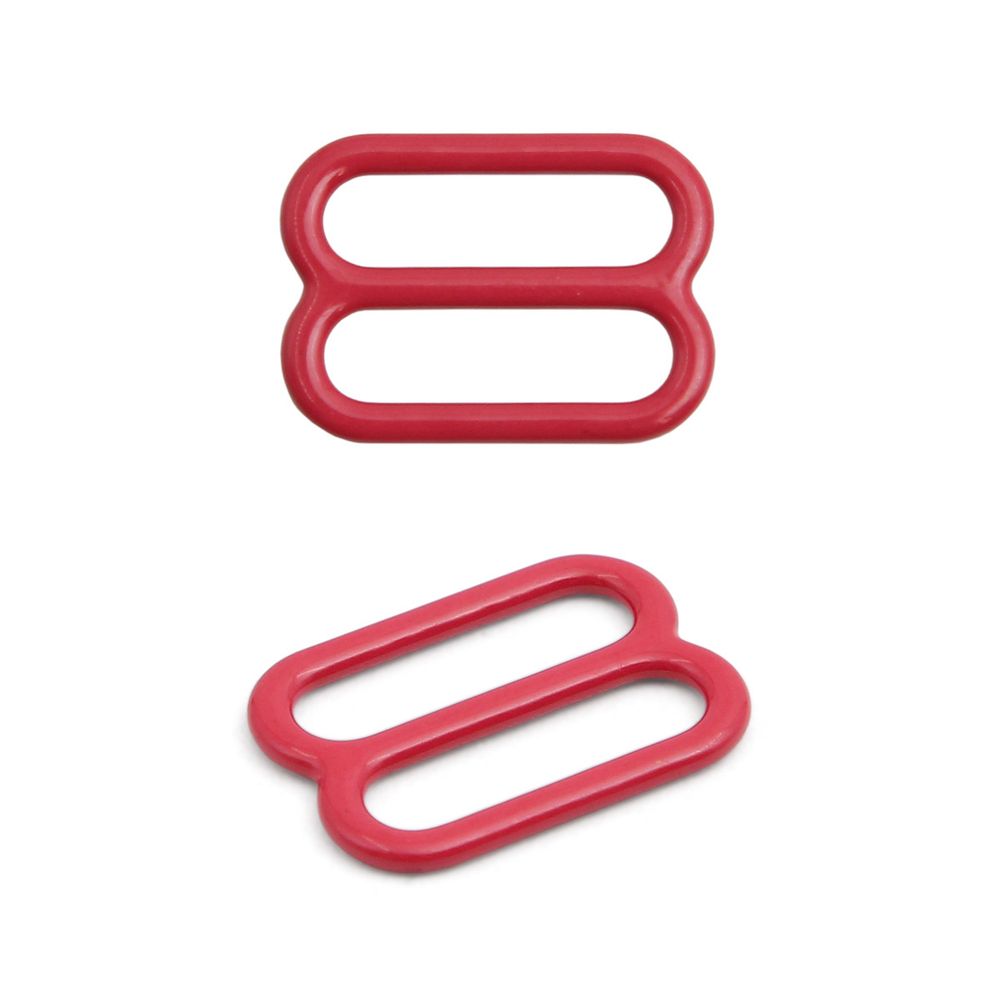 Рамки-регуляторы для бюстгальтера металл 12.0 мм, 20 шт, C520 темно-красный, ГВ1008