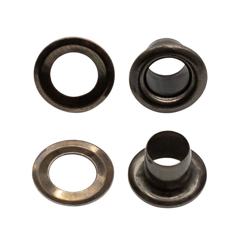 Люверсы металл ⌀_4.4 мм (внутр.), h5.42 мм (внутр.), №2, сталь, New Star, антик, уп.≈5000 шт