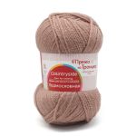 Пряжа Троицкая Подмосковная / уп.10 мот. по 100 г, 250 м, 579 светло-кофейный