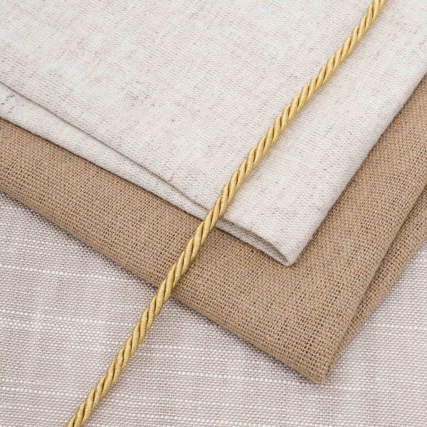 Шнур витой 3мм / 18,29м, 046 золотистый, 1AS-169