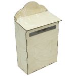 Заготовка из фанеры Почтовый ящик 7.5х15х25.5см, толщ. фанеры 3 мм, Astra&Craft