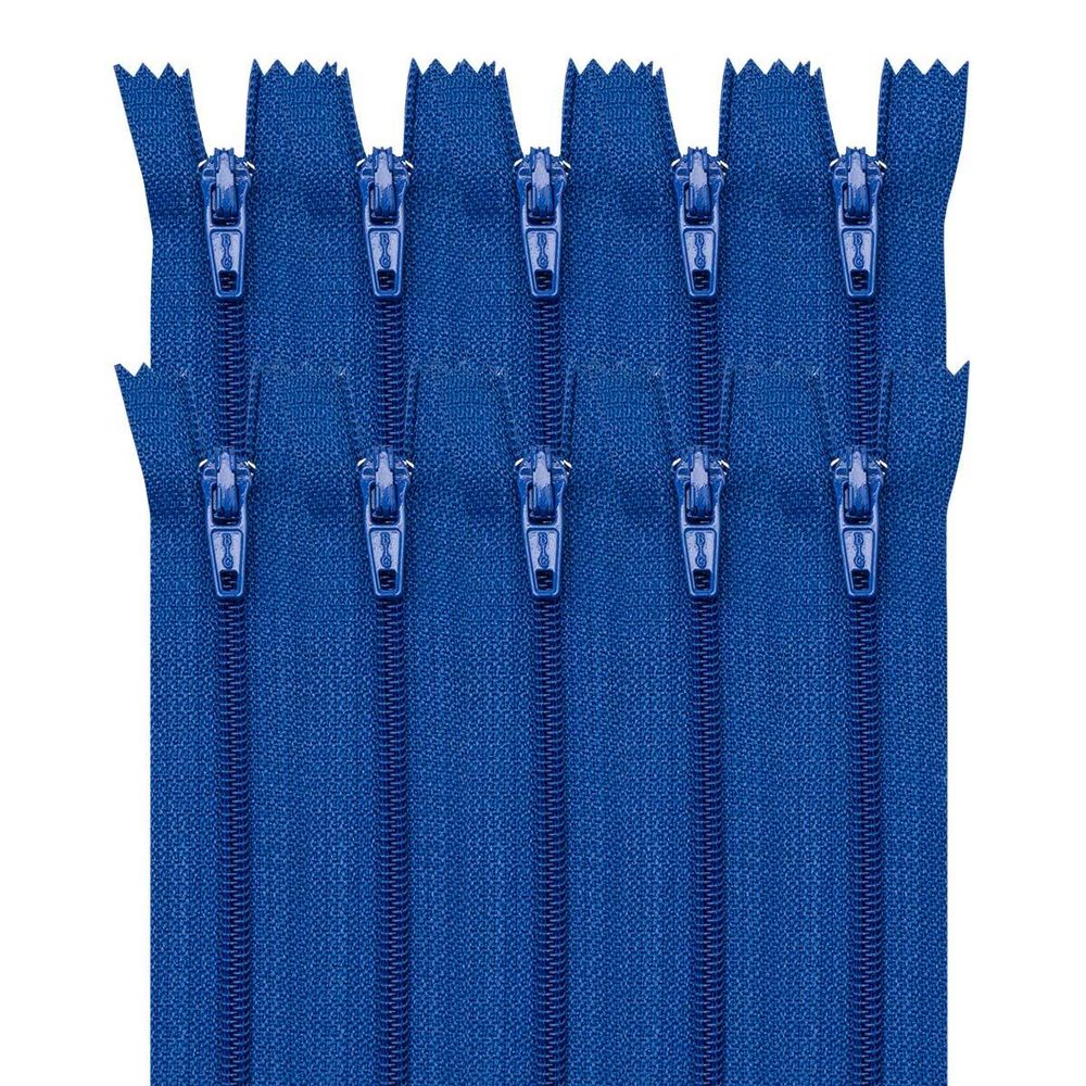 Молния спираль (витая) Т3 (3 мм) 1 зам., н/раз., 20 см, автомат, вас, 30105, 10 шт