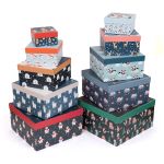 Набор подарочных коробок "10в1", 10х10х6 - 28х28х15 см, 01, Stilerra SBOX-SN5-10