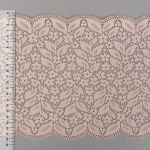 Кружево бельевое эластичное 220 мм / 20 м, Турция, слоновая кость, Blitz BLST-26