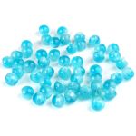 Пуговицы на ножке под камень из смолы 11мм (топаз), 100 шт