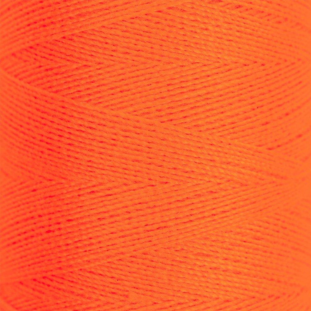 Нитки универсальные Nitka 40/2, 4570 м, (5000 ярд), 502 люминисцентно-оранжевый