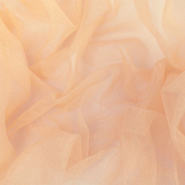 Фатин Кристалл 18±2 г/м², 150х150 см, 44 золотистый беж, Gamma FTN-BRN