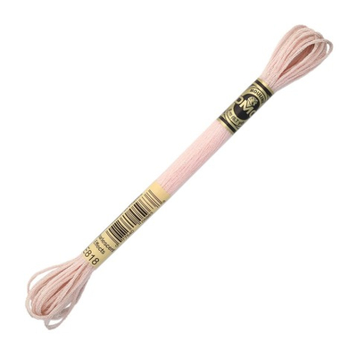 Мулине DMC 317, 8 м, мет. (E818), 6 мотков по 8 метров