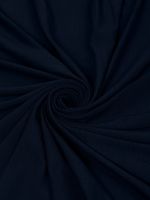 Вискоза трикотажная 210 г/м², 185 см / 1 метр, ШН-210955-58 цв.тем.синий (52203)