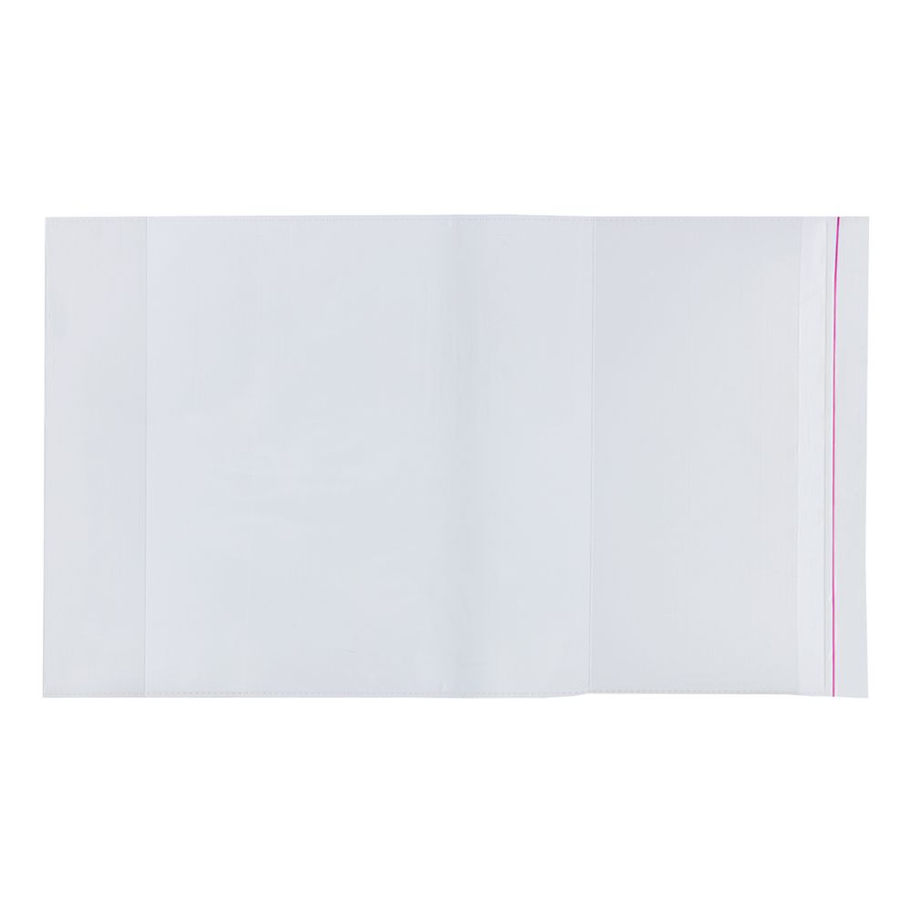 Обложка универсальная для учебников с клеевым краем LNNPP-03 70 мкм (230х400 мм), 10 шт, прозрачный, Лео LNNPP-03