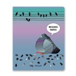 Тетрадь ученическая общая, A5+ 48 л. на скобе 65 г/м², белизна 100%, 10 шт, клетка в термоусадочной пленке, 000725 Курлык!, Светоч 48ТЕТк-001