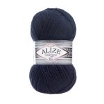 Пряжа Alize (Ализе) Superlana TIG / уп.5 мот. по 100 г, 570м, 058 темно-синий A
