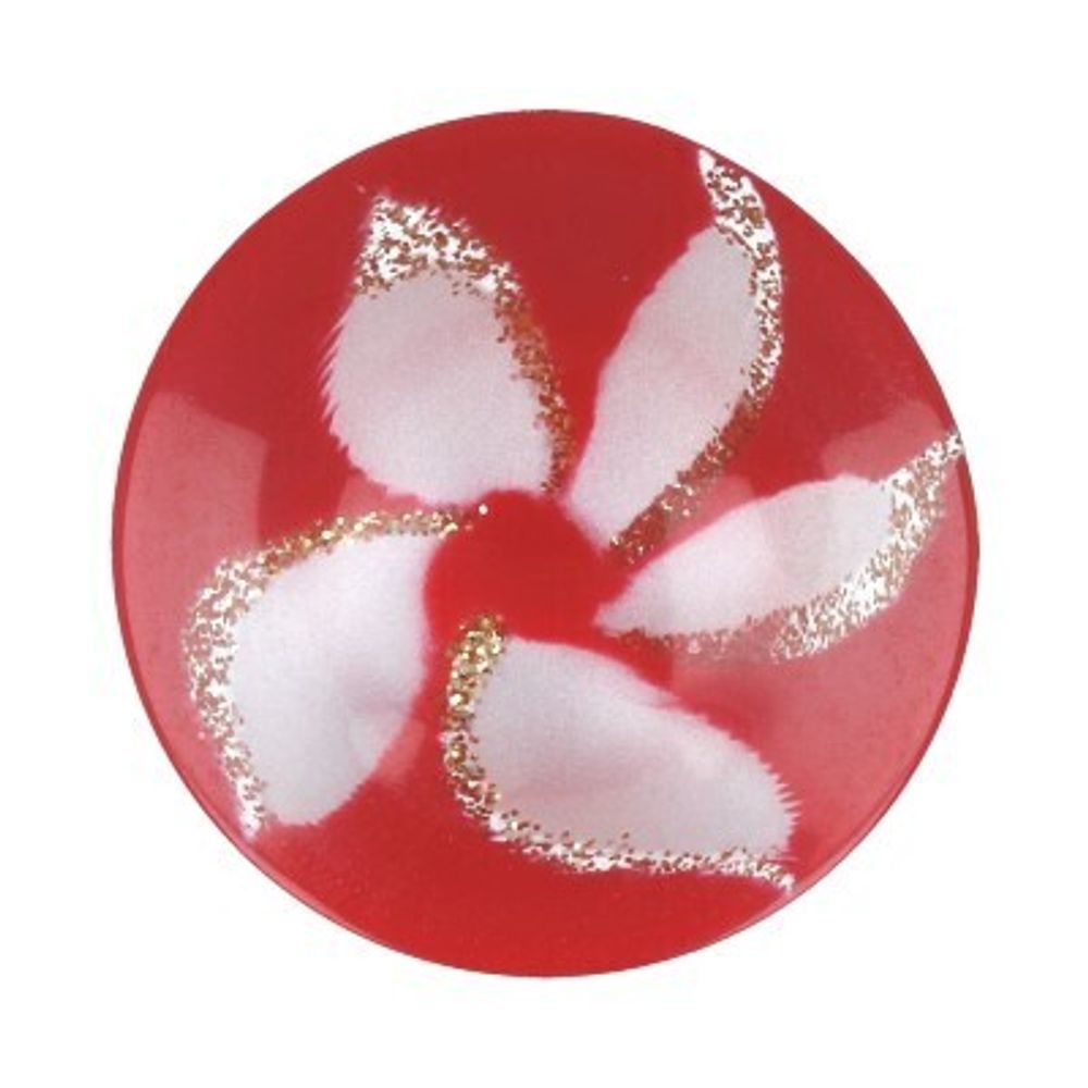 Пуговицы на ножке костюмные 24 мм, 36 шт, D519 красный, Gamma VS 0021