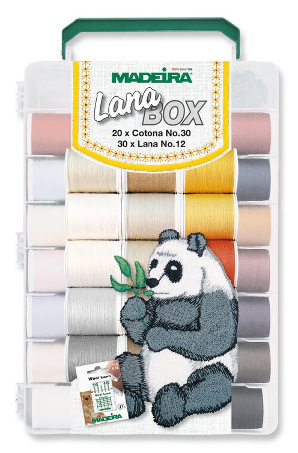Швейные нитки (набор) Madeira Lana+Cotona, 8052