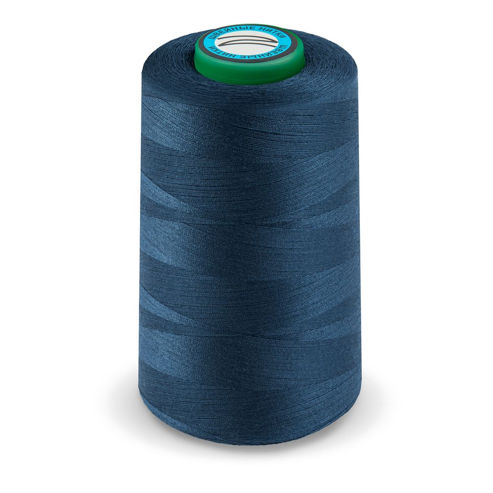 Нитки универсальные Nitka 40/2, 4570 м (5000 ярд) / 1 кат., 300 т.синий