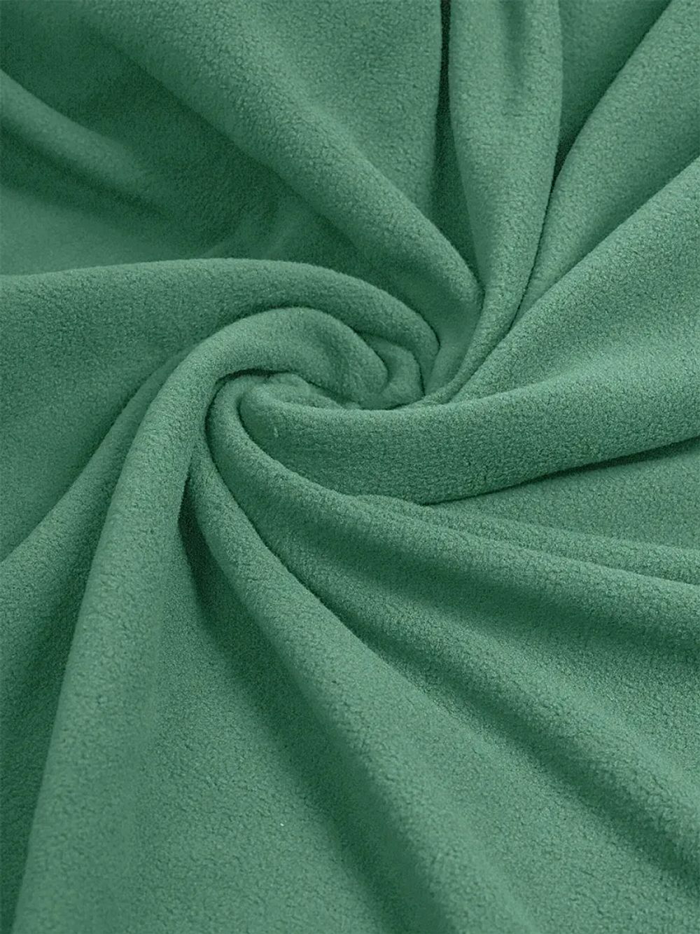 Флис 2-сторонний 190 г/м², 150 см / 10 метров, TBY-0059-004.10, цв.S004 полынь