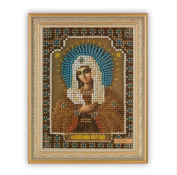 Рамка для картины (фото) пластик с оргстеклом 27.6х36.6 см, под белое золото с патиной, Gamma БМГ-01/1