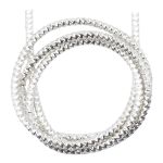 Трунцал зигзаг Серебро 2,5 мм, 5±0.1 грамм, ТЗ003НН25