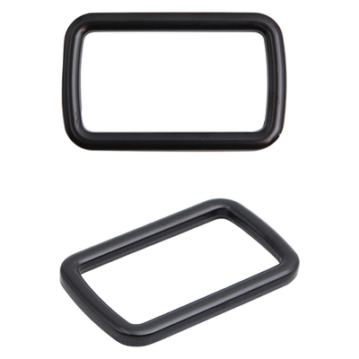 Рамка прямоугольная металл 40 мм /49х30 мм/ черный матовый, ГУ12749, 4 шт