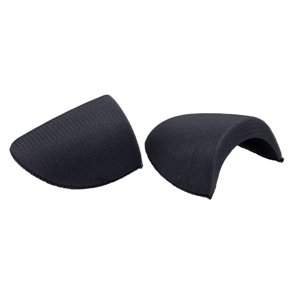 Плечевые накладки (подплечники) втачные твердые 140х210х25 мм, черный, 50 пар