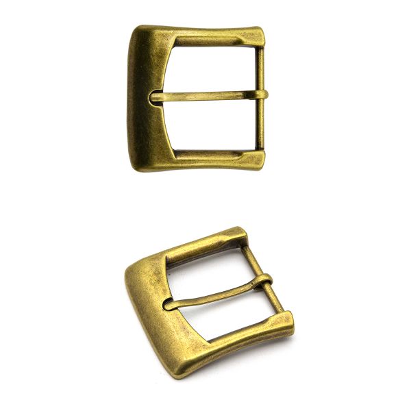 Пряжка ременная металл 38 мм (56х52 мм), металл, латунь BIG, 2 шт, 69982, BIG