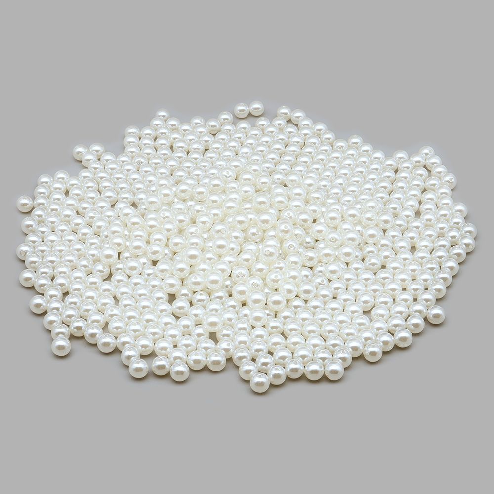 Бусины пластик ⌀12 мм, 500гр Astra&Craft (001 NL), (7706547)