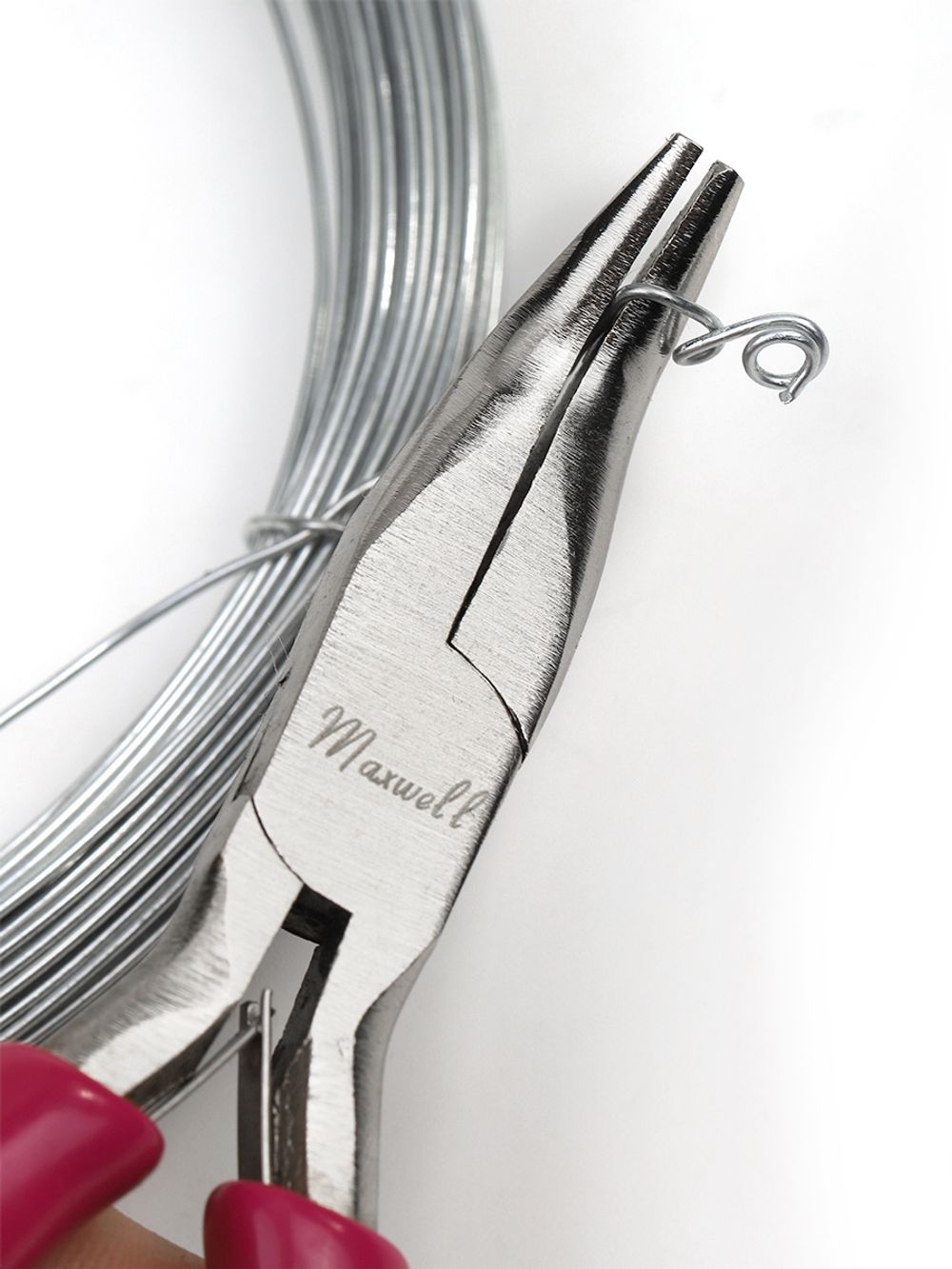 Длинногубцы изогнутые 12см Maxwell MAX.169146 уп.1 шт