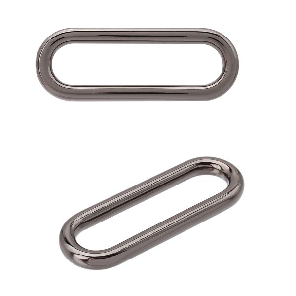 Рамка металл литая 40.0 мм черный никель (олово), MB2341, 6 шт