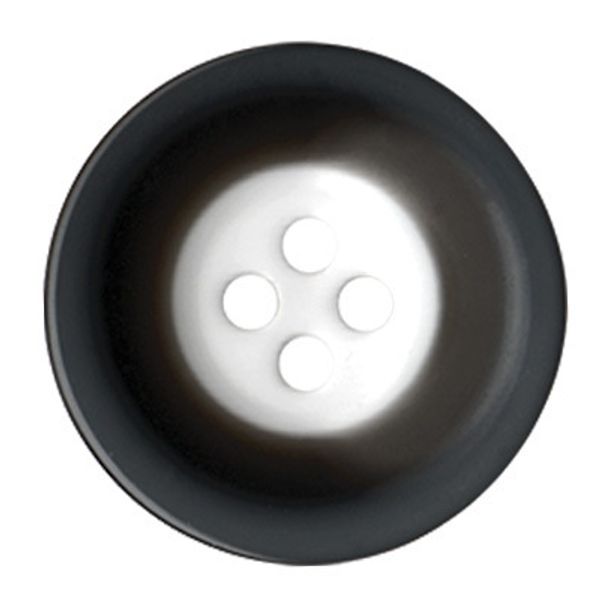 Пуговицы 4 прокола костюмные 20 мм, 36 шт, А 001/008 белый/черный, Gamma VS 0028