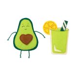 Набор для шитья игрушки Летнее авокадо 9 см, Miadolla TF-0407