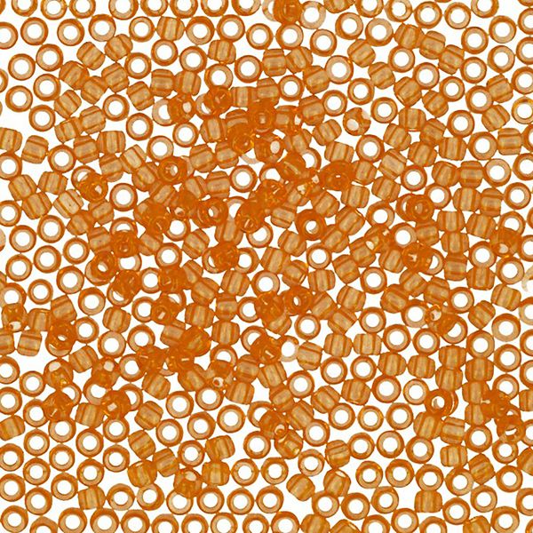 Бисер Toho 11/0 круглый (2.2 мм), 25 г (5х5 г), 0010 св.оранжевый