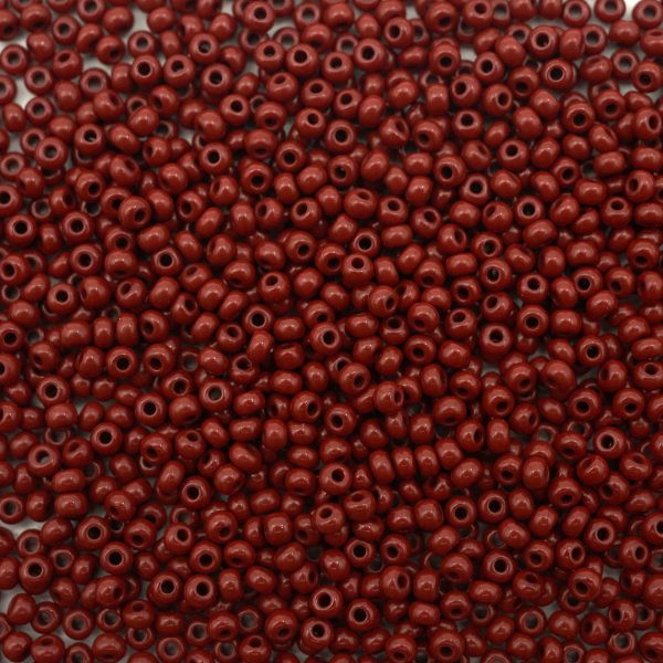 Бисер Preciosa непрозрачный, 10/0 (93300), круг. отв., 500 г