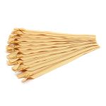 Молния спираль (витая) брючная Т3 (3 мм) 1 зам., н/раз., 20 см, автомат, желт, 30121, 10 шт