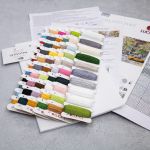 Набор для вышивания нитками Luca-S, Нью-Йорк, 66х31см