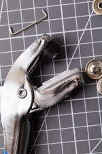 Щипцы для установки металлических кнопок, с кнопками, Micron HT-3