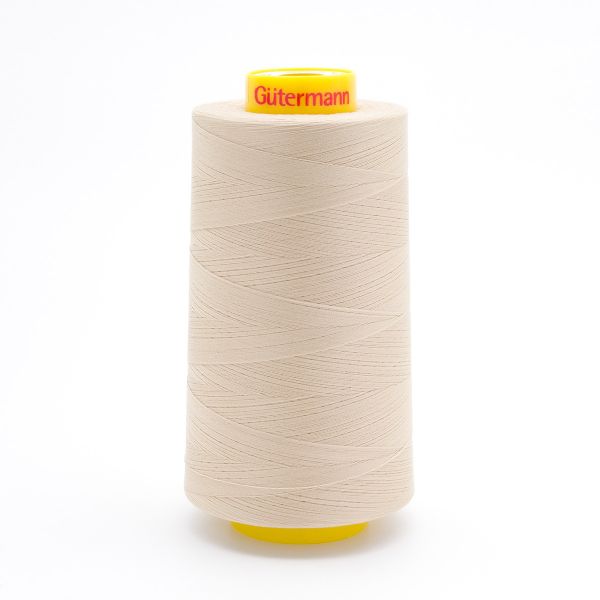 Нитка универсальная Gutermann Mara 120/2, 5000 м, 700185, 186 крем-брюле, 1 катушка
