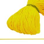 Шнур плетеный ⌀1.5 мм / 100 метров, 006 желтый