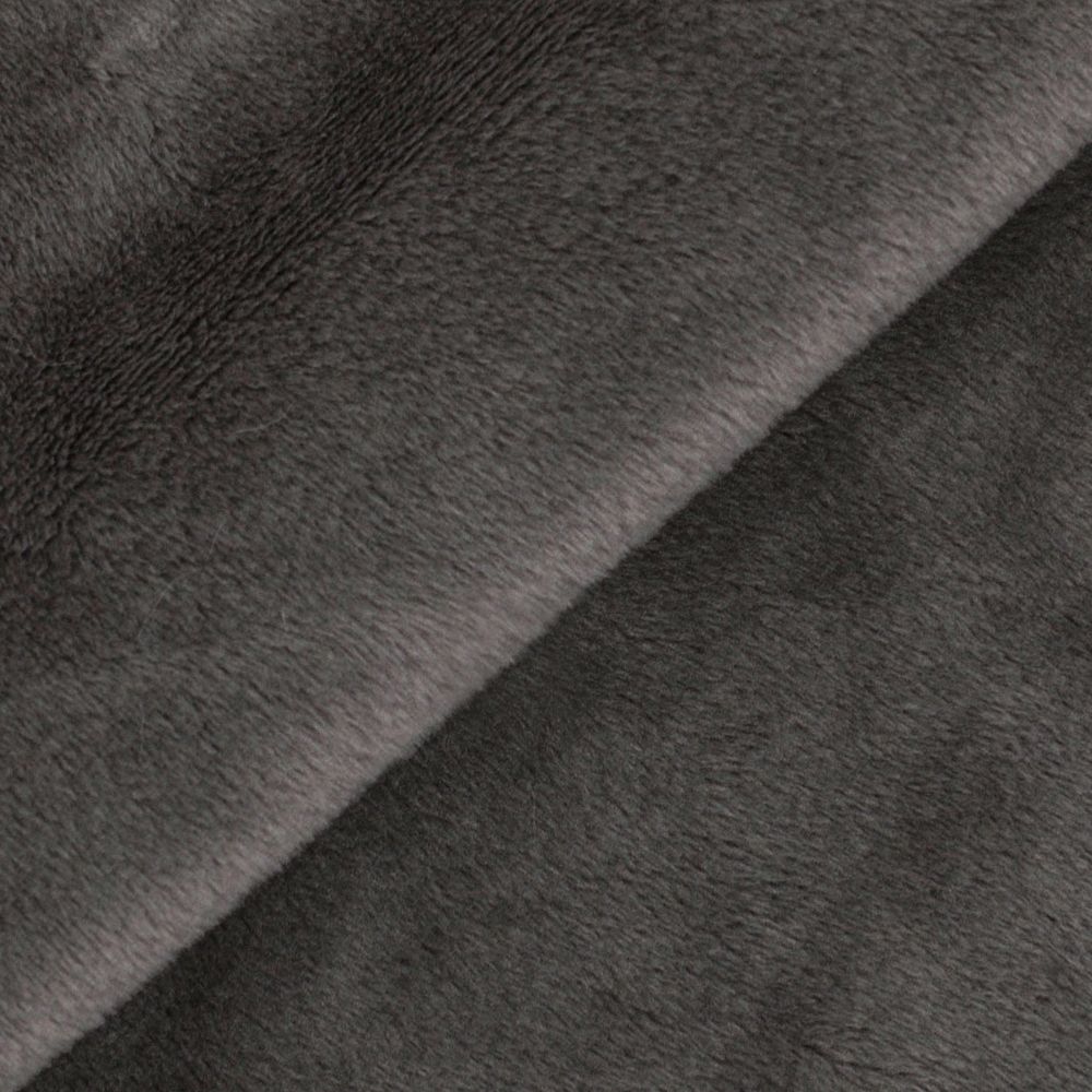 Плюш Peppy PEV 273 г/м², 152 см / рул. 5 метров, 36 т.серый/dark grey