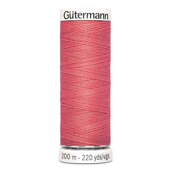 Нитки универсальные Gutermann Sew-all, 200м, 926 лососевый, 5 катушек